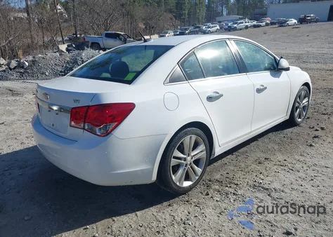 2012 Chevrolet Cruze Ltz z USA, uszkodzony, nr VIN 1G1PH5SC8C7271713